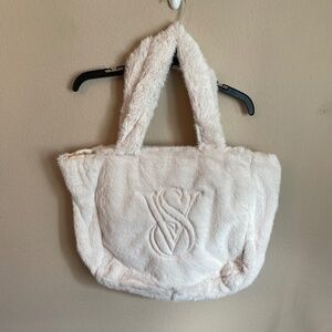 New Victoria Secret Fuzzy Tote